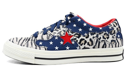 Кеды Converse One Star Leopard Grain Brown 'Black White Red' 168692c