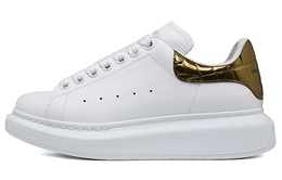 Кроссовки Alexander McQueen Oversized Gold Crocodile Women's 553770whybq9075