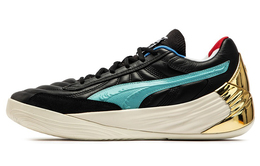 Кроссовки Puma Fusion Nitro Unisex, черный/голубой/белый 377107-01