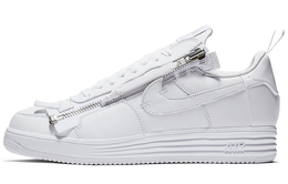Мужские кроссовки для скейтбординга Nike Lunar Force 1 с молнией, белый aj6247-100