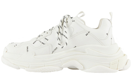 Кроссовки Balenciaga All Over Logo Triple S White Black 536737w2fa19010