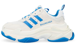Кроссовки Balenciaga Triple S Women, белый/синий 712764w2zb39040