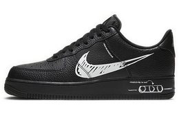 Кроссовки Nike Air Force 1 Low Sketch Black cw7581-001