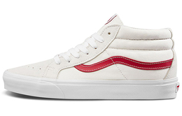 Кроссовки Vans SK8-Mid Stylish Lightweight Mid-Top Casual Skate Shoes Unisex White Red vn0a391foxs