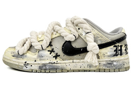Кроссовки для скейтбординга Dunk Low Low, мужские, цвета экрю Nike, Ecru dj6188-003(tema-45哥特做旧麻绳) | ecru