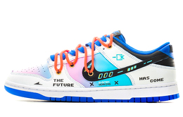 Кроссовки Nike Dunk Skateboard Shoes Unisex Low-Top White Blue Black dd1391-001
