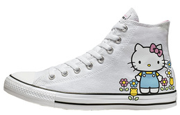 Кеды Chuck Taylor All Star Hello Kitty X Converse High 'Flowers' Women's 164629c
