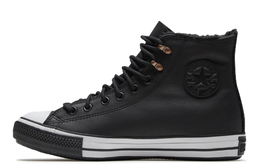 Кеды Converse Chuck Taylor All Star Winter Hi Sherpa Leather Black 165936c