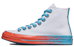 Кеды Converse 1970s Canvas Shoes Unisex High-Top White Blue/Brick Red 171934c