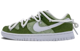 Кроссовки Nike Dunk Skateboard Shoes Women's Low-Top Green White dj9955-100