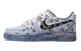 Кроссовки Nike Air Force 1 Skateboard Shoes Men Low-Top Gray Black cw2288-111
