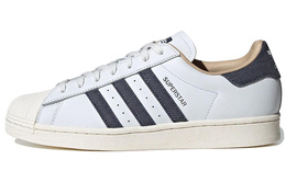 Кроссовки Adidas Superstar Denim Pack - White id4685 | white black