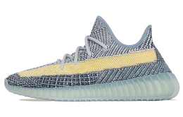 Кроссовки Adidas Yeezy Boost 350 V2 Lifestyle Unisex, серый/желтый gy7657
