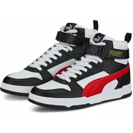 Кеды Puma RBD Game Sneakers, полнота F (EU)/ на среднюю стопу, размер 9,5 UK, черный/красный 103622612987