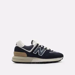 Кроссовки New Balance 574, полнота B, размер 40 EU (25 cm), черный, серый, синий 4398584901