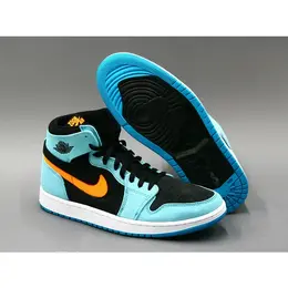 Кроссовки Nike Air Jordan 1 Zoom CMFT 2, полнота D, размер 12US, синий, черный 102582190701