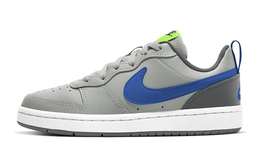 Кроссовки Nike Court Borough Low 2 Grey Fog Game Royal GS bq5448-012