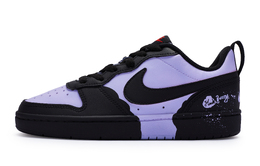 Кроссовки Nike Skateboard Shoes Women's Low-Top Black Purple bq5448-110