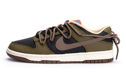 Nike Кроссовки для скейтбординга Dunk Low, мужские, оливково-зеленые dr9704-200(team15-原野松林)