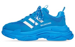 Кроссовки Balenciaga X Adidas Triple S Blue White Women's 712764w2zb24090