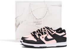 Кроссовки Nike Dunk Skateboard Shoes Women's Low-Top Pink cw1590-100