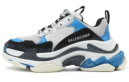 Кроссовки Balenciaga Triple S Chunky Sneakers Women's Low-Top White Blue 524039w09oh1007