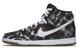 Кроссовки Nike Sb Dunk High Tie Dye Black 313171-023