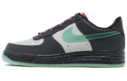 Мужские кроссовки для скейтбординга Nike Lunar Force 1, черный/зеленый 647595-001