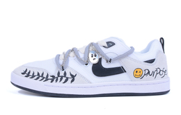 Nike Низкие кроссовки для скейтбординга SB Alleyoop, мужские, черно-серые cj0882-100(team42-小丑男女同款黑灰)