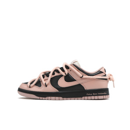 Кроссовки Nike Dunk Skateboard Shoes Women's Low-Top Black Pink dd1503-601