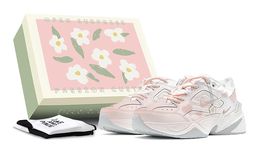 Nike Кроссовки для скейтбординга M2K Tekno Low Top женские, розовые, белые ao3108-100(teams-爱心樱花女s-box) | pink