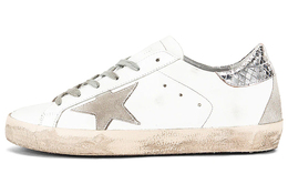 Женские кроссовки для скейтбординга Golden Goose Super-Star, белый/серебряный g35ws590.o77