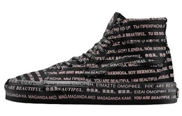 Кроссовки Vans Sk8-Hi Tapered 'We Are Beautiful - Black' vn0a4u162od