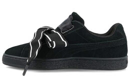 Кроссовки Puma Suede Heart Satin New Authentic Black Women's 364084-01