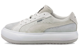 Кроссовки Puma Suede Mayu Raw Low Tops Casual Skateboarding Shoes Gray Women's 383114-03