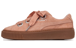 Кроссовки Puma Platform Kiss Suede 'Red' Women's 366461-03