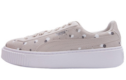 Кроссовки Puma Sneakers Suede Platform Dots Jr 'Silver' Women's 368991-02