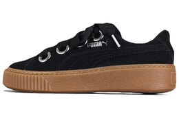 Кроссовки Puma Platform Kiss Suede 'Black' Women's 366461-01
