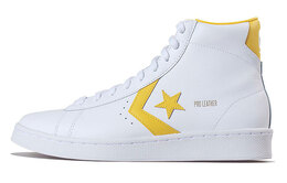 Кроссовки Converse Pro Leather Hi White Amarillo 166812c