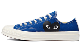 Кроссовки CDG Play x Converse Chuck Taylor All-Star 70 Ox PLAY Blue Quartz 171848c