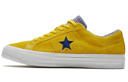 Кроссовки Converse One Star Suede Seasonal Colors Ox 'Amarillo/Rush Blue' 166848c