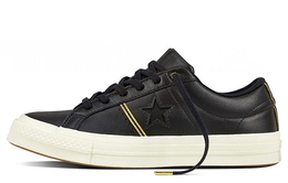 Кроссовки Converse One Star Ox Shoes 'Black/White' Leather 159701c