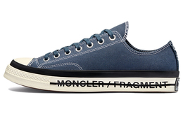 Кроссовки Fragment Design x Moncler x Converse Chuck Taylor All-Star 70 Blue 172323c