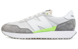 Кроссовки New Balance NB 237 Unisex, белый/серый/зеленый ms237sl1