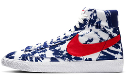 Кроссовки Nike Blazer Mid SE University Blue Tie-Dye GS cz7882-600