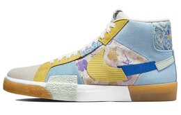 Кроссовки Nike SB Zoom Blazer Mid Premium Paisley Pack - Boarder Blue dm0859-400