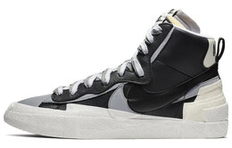 Кроссовки Nike Blazer Mid Sacai Black Grey bv0072-002