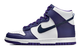 Кроссовки Nike Dunk High Electro Purple Midnight Navy GS dh9751-100