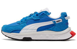 Кроссовки Puma Wild Rider унисекс, синий/белый/красный 381595-01