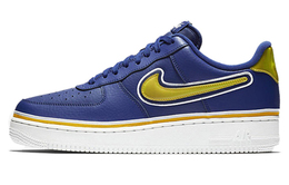 Кроссовки Nike Air Force 1 Low Sport Nba Deep Royal University Gold aj7748-400